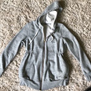 Old Navy Zip up hoodie maternity sweatshirt!